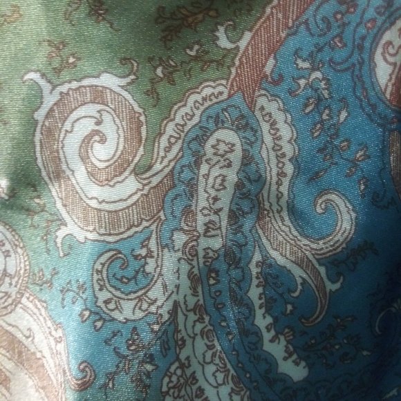 Floral Brocade Print Top - Picture 3 of 5